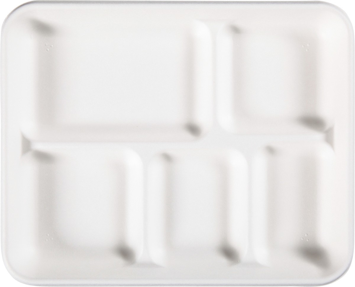 slide 8 of 11, Hefty EcoSave Compostable Compartment Trays 12 ea, 12 ct