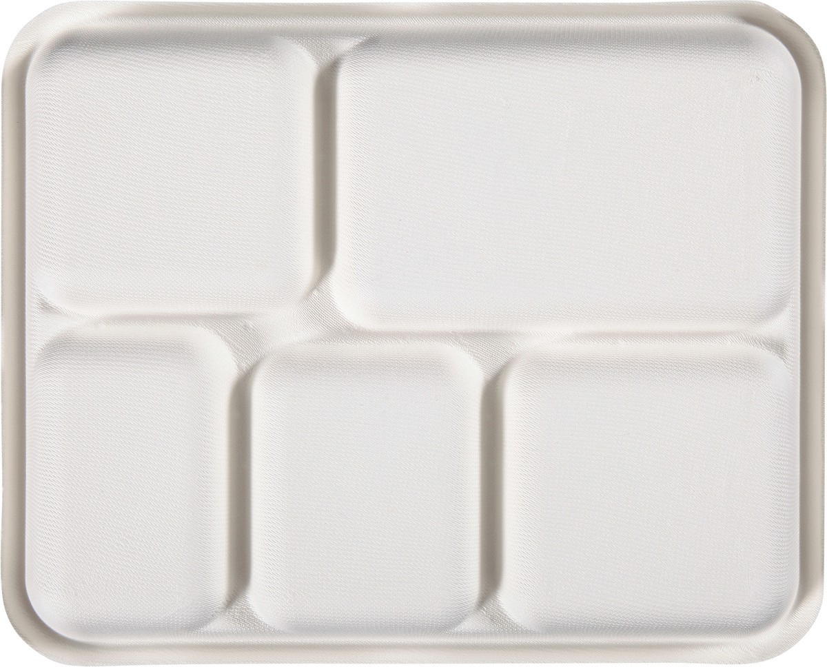 slide 4 of 11, Hefty EcoSave Compostable Compartment Trays 12 ea, 12 ct
