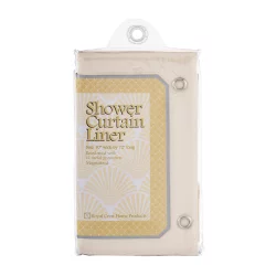 Royal Crest Cola Shower Curtain Liner Bone
