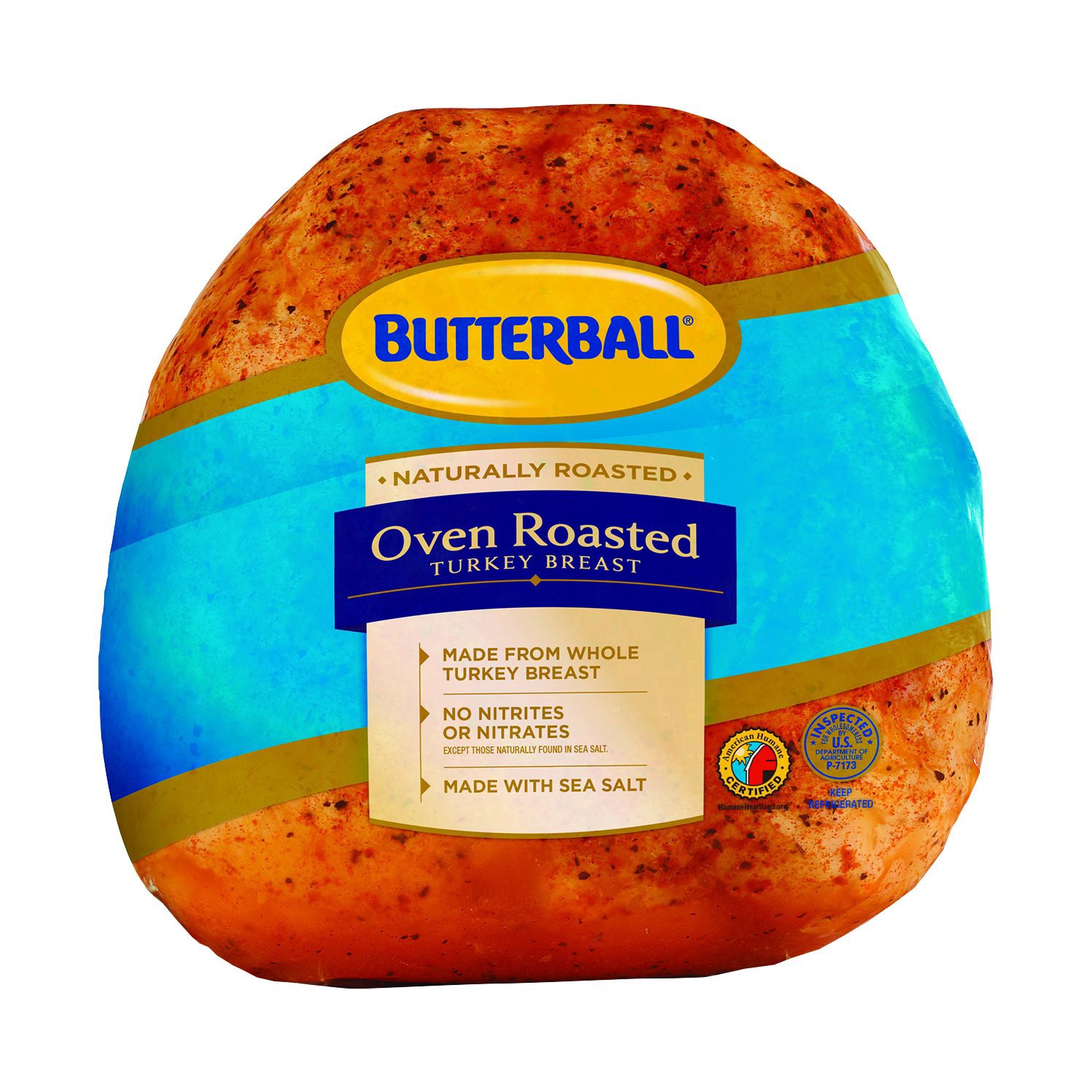 slide 1 of 1, Butterball Golden Oven Roasted Turkey Breast, Sliced, per lb