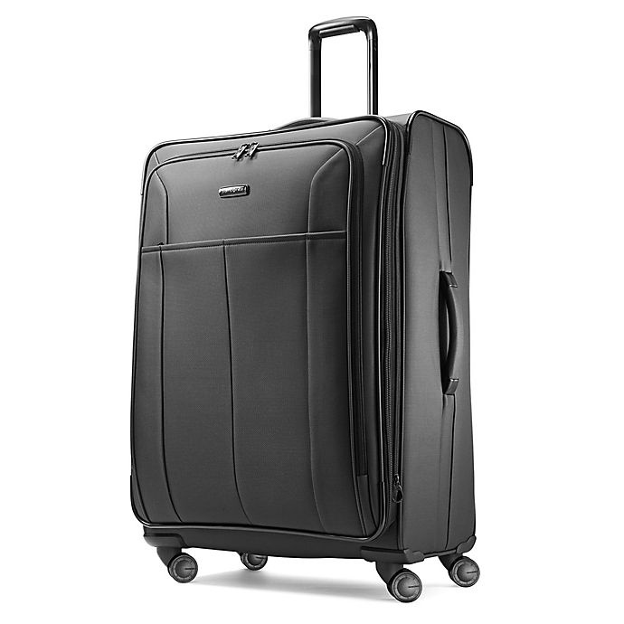 slide 1 of 5, Samsonite Signify Spinner Checked Luggage - Charcoal, 29 in