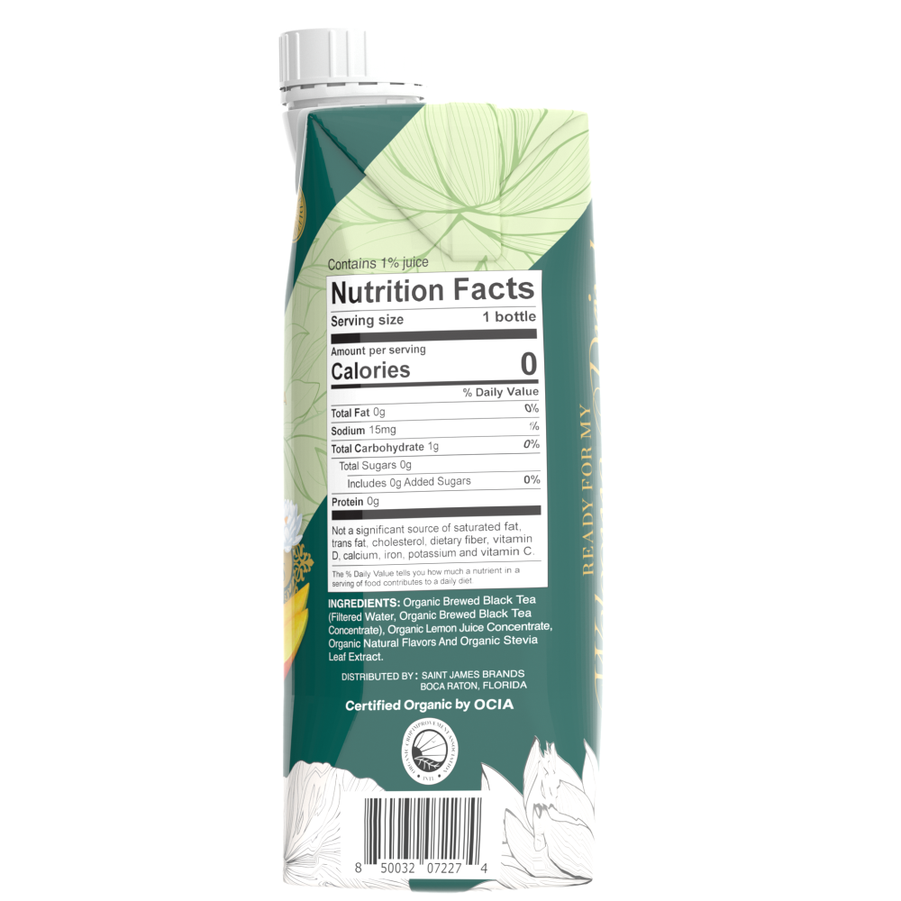 slide 3 of 3, Saint James The White Lotus Mango 16.9fz - 16.9 FZ, 16.9 fl oz