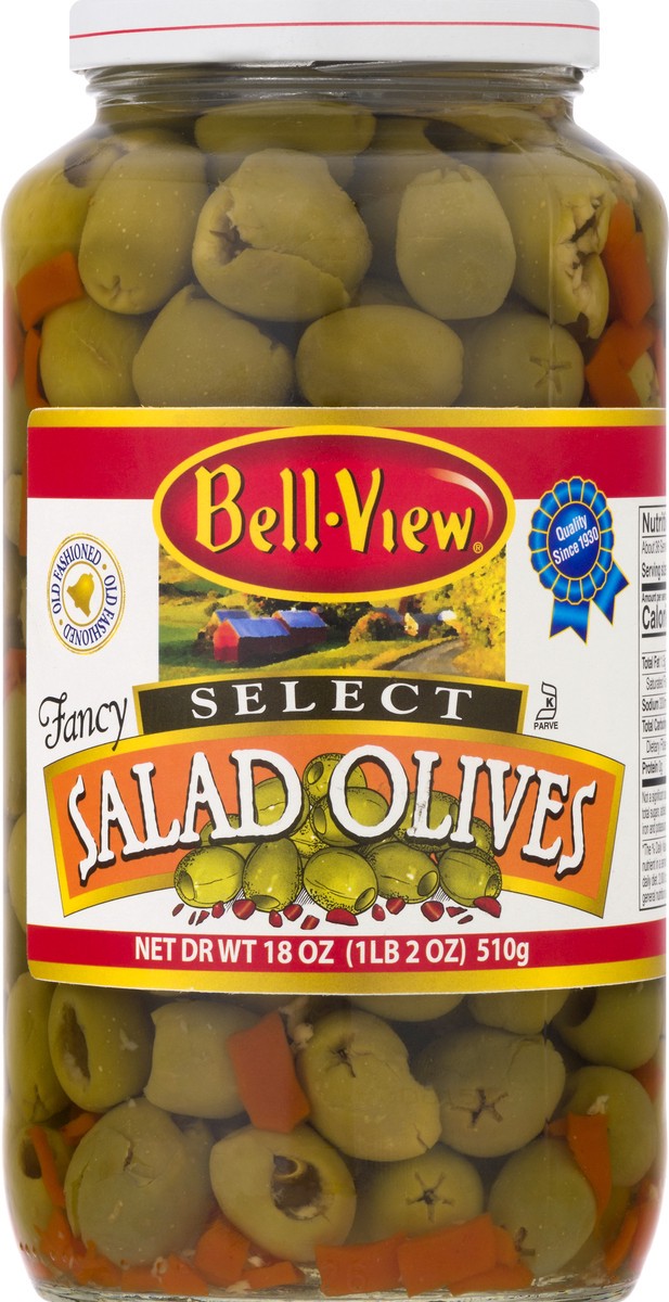 slide 1 of 9, Bell-View Salad Olives 18 oz, 18 oz