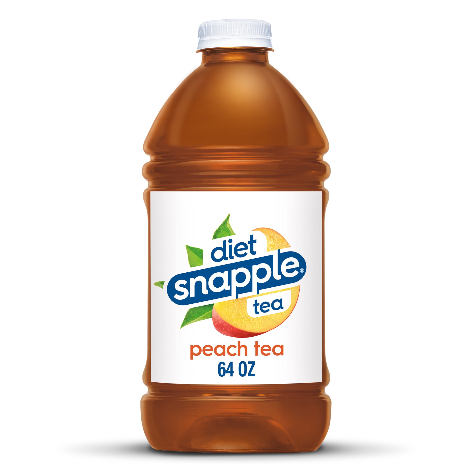 slide 6 of 8, Snapple Zero Sugar Peach Tea, 64 fl oz bottle, 64 fl oz