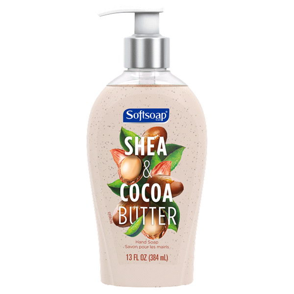 slide 1 of 9, Softsoap Shea & Cocoa Butter Liquid Hand Soap, 13 fl oz
