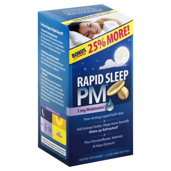 slide 1 of 1, Rapid Sleep PM 75 ea, 75 ct