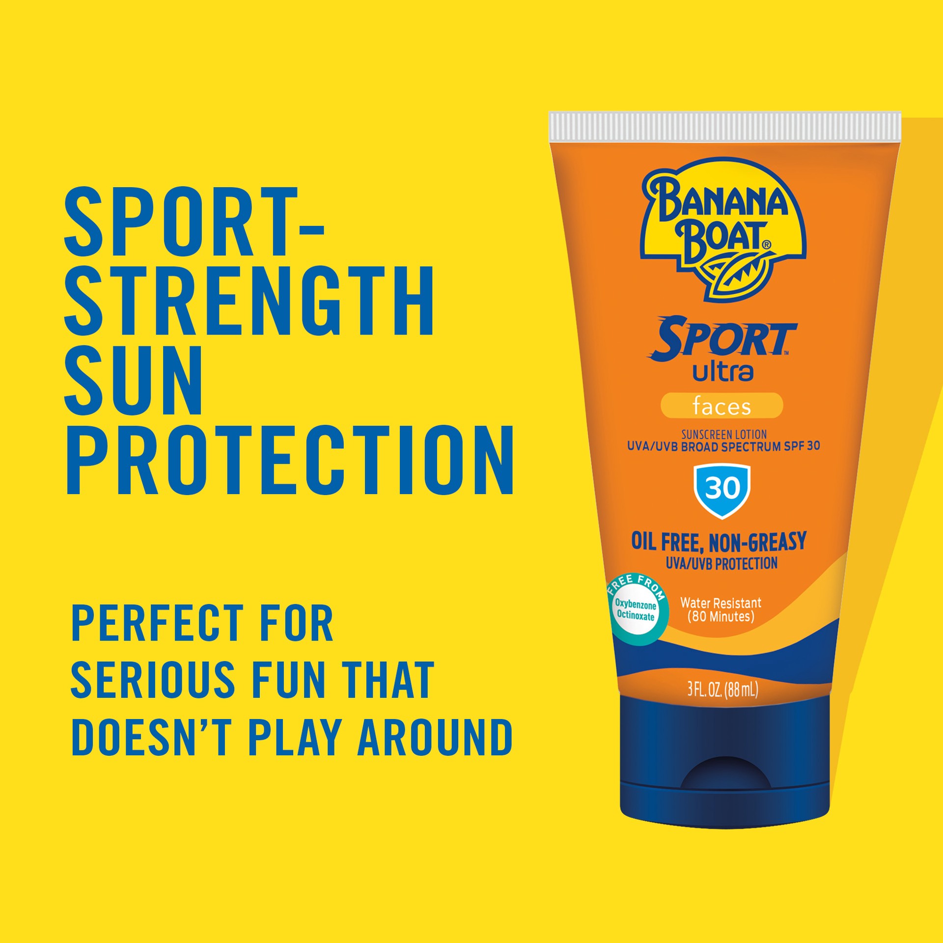 slide 4 of 8, Banana Boat Ultra Sport Faces Spf 30 Sunscreen Lotion - 3 Oz, 3 oz