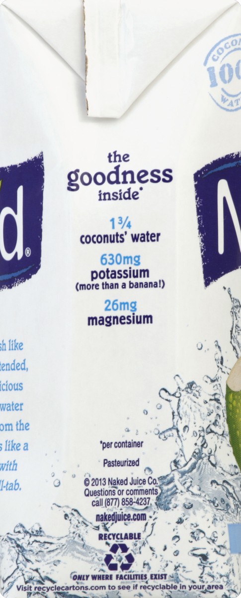 slide 3 of 4, Naked Pure Coconut Water, 11.2 fl oz