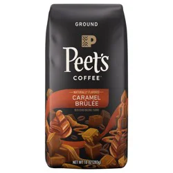 Peet's Caramel Brulee Flavored Ground Coffee- 10 oz