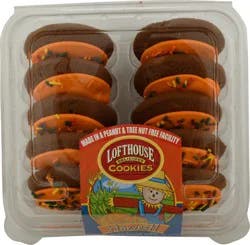 LaBree's Bakery Harvest Frosted Chocolate Cookies 13.5 oz Clam Shell