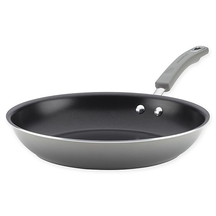 slide 1 of 1, Rachael Ray Classic Brights Nonstick Hard Enamel Skillet - Grey, 12.5 in