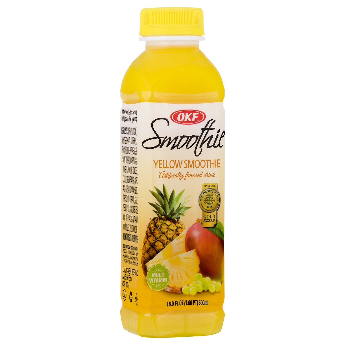 slide 2 of 12, Okf Yellow Smoothie - 16.9 fl oz, 16.9 oz