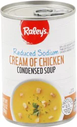 Raley's Low Sodium Cream of Chicken Condensed Soup - 10.5 oz