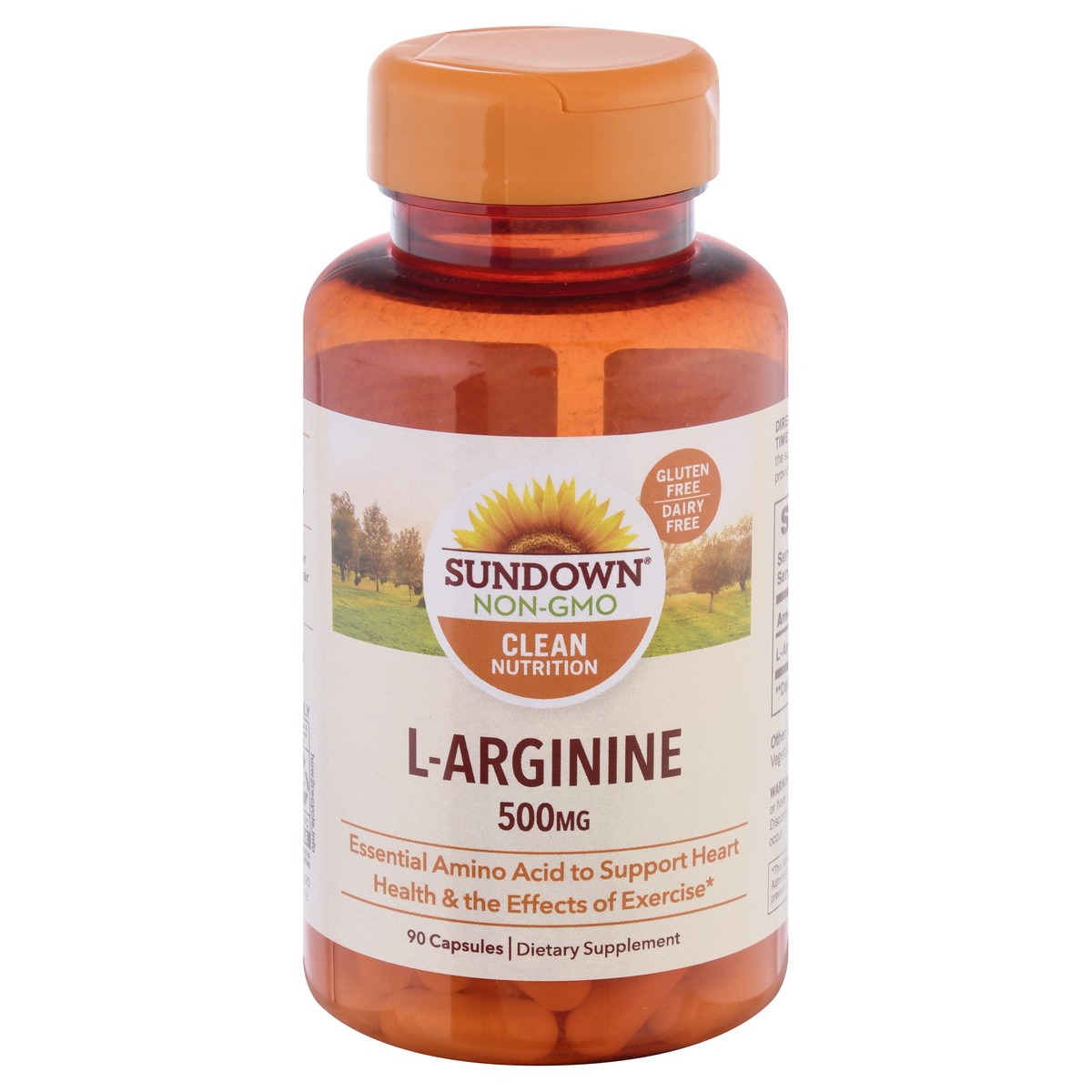 slide 1 of 9, Sundown Naturals L-Arginine, 90 ct; 500 mg