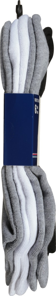 slide 8 of 9, Champion Inline Ankle Sock, 6 pair