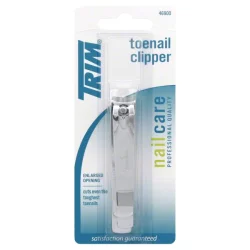 Trim Nail Care Clipper, Toenail, Enlarged Opening