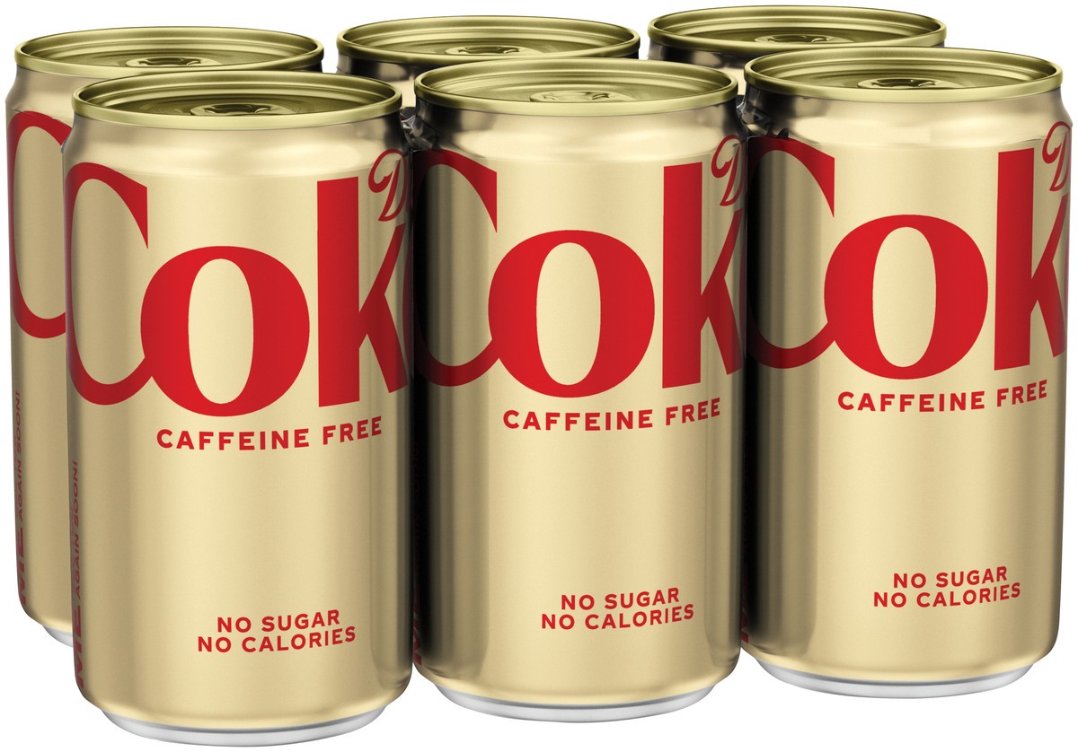 slide 1 of 5, Diet Coke Soft Drink - 6 ct, 6 ct