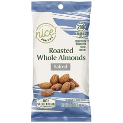 Nice! Roasted Almonds Salted - 1.5 oz