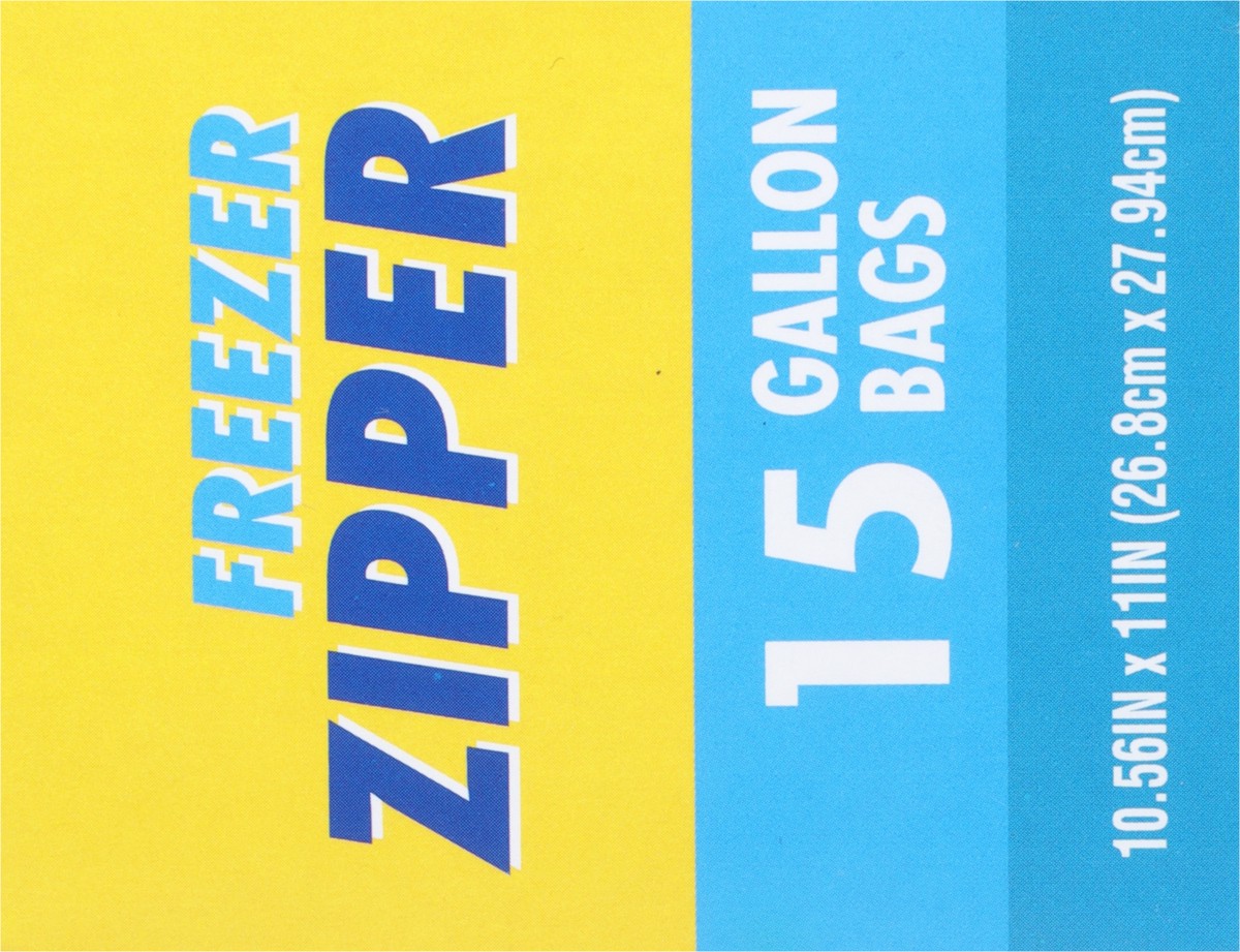 slide 12 of 14, Rouses Markets Gallon Zipper Freezer Bags 15 ea, 15 ct