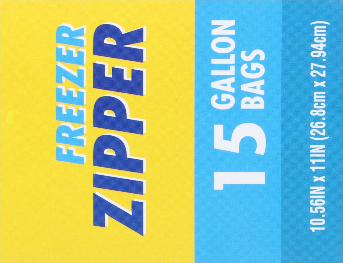 slide 10 of 14, Rouses Markets Gallon Zipper Freezer Bags 15 ea, 15 ct