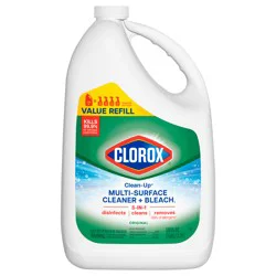Clorox Clean-Up All Purpose Cleaner with Bleach, Refill Bottle, Original, 128 Ounces