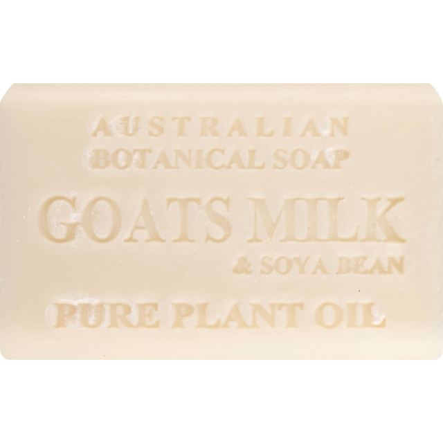 AUSTRALIAN BOTANICAL SOAP Goats Milk & Soya Bean Pure Plant Oil