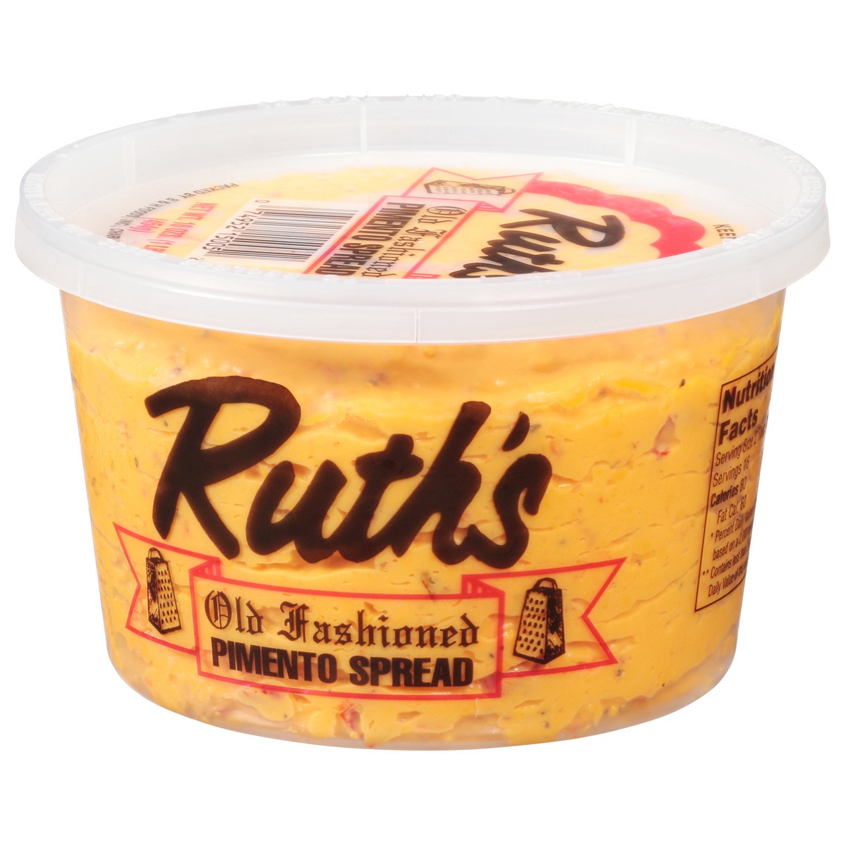 slide 2 of 9, Ruth's Old Fashioned Pimento Spread, 16 oz