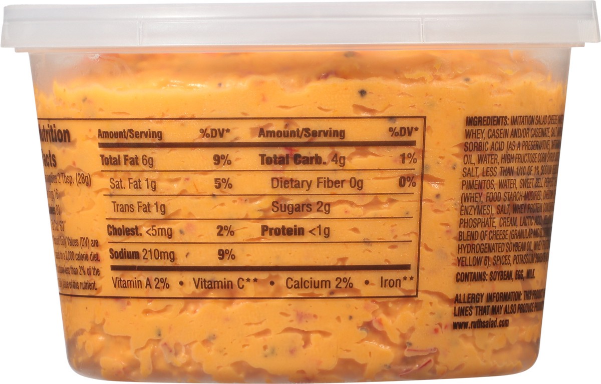 slide 5 of 9, Ruth's Old Fashioned Pimento Spread, 16 oz