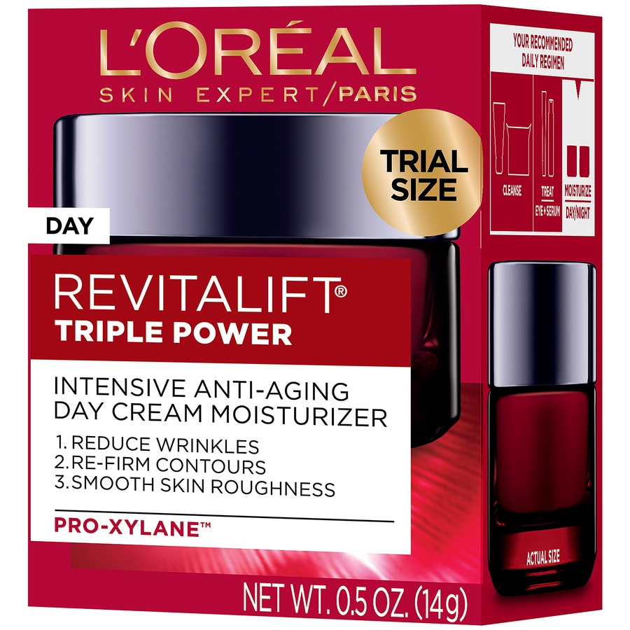 slide 4 of 5, L'Oréal Day And Night Revitalift Triple Power, 0.5 oz