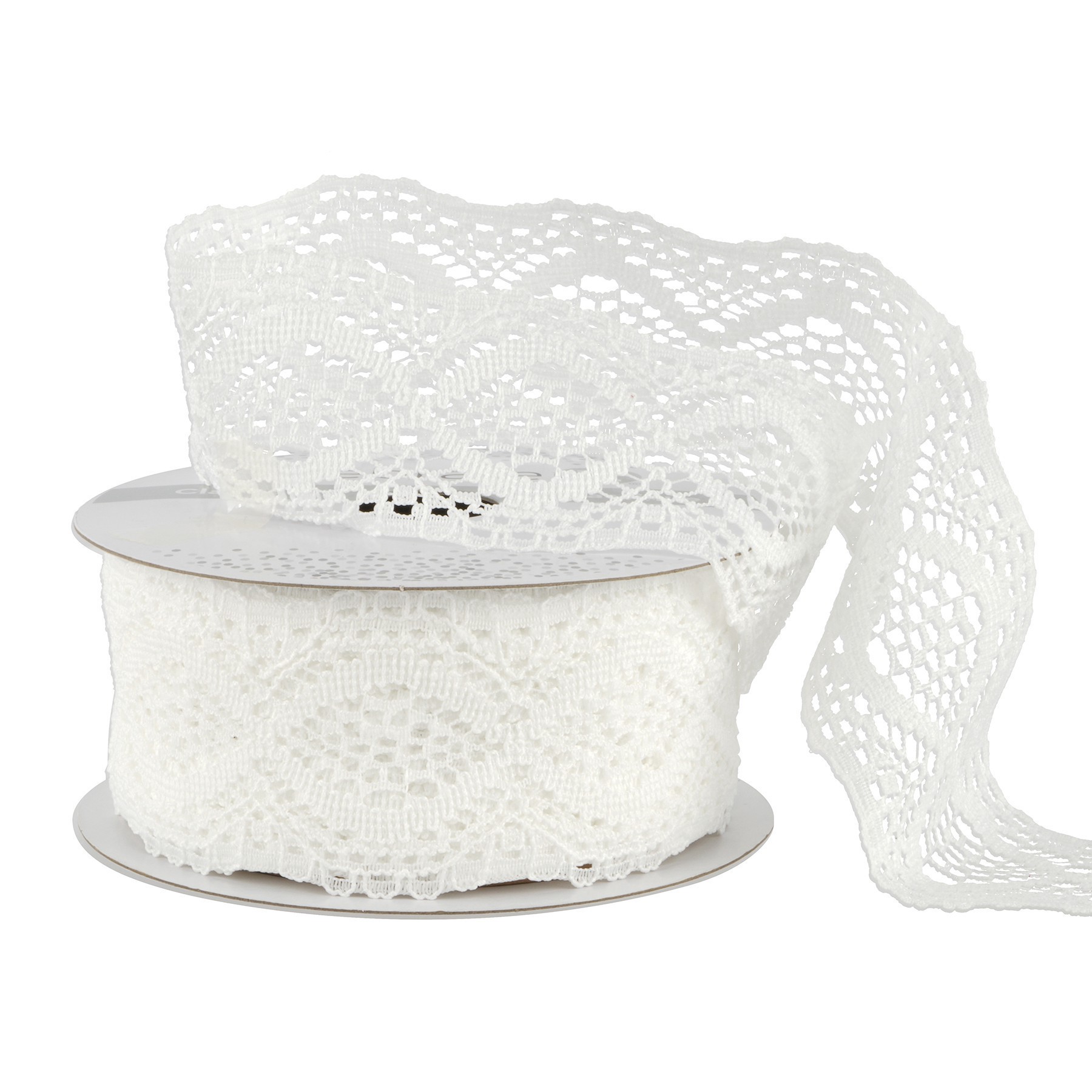 slide 2 of 3, 1.5" X 4yd. Lace Ribbon By Celebrate It Classic, 1.5 in x 4 yd