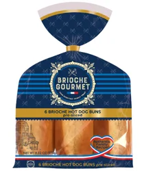 Brioche Gourmet Brioche Hot Dog Buns
