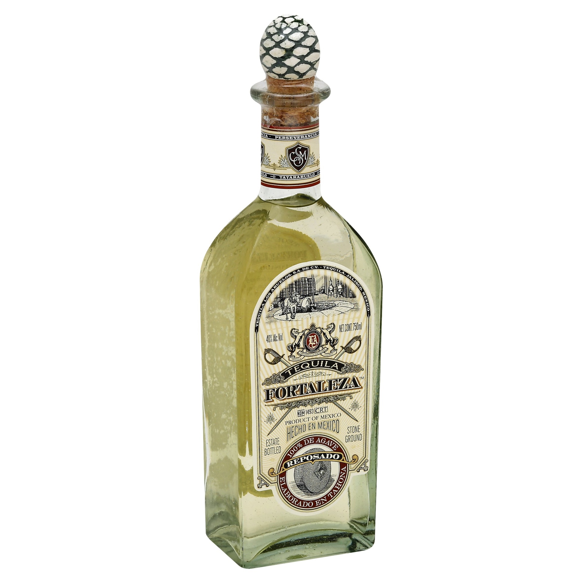 slide 1 of 1, Fortaleza Reposado Tequila, 750 ml