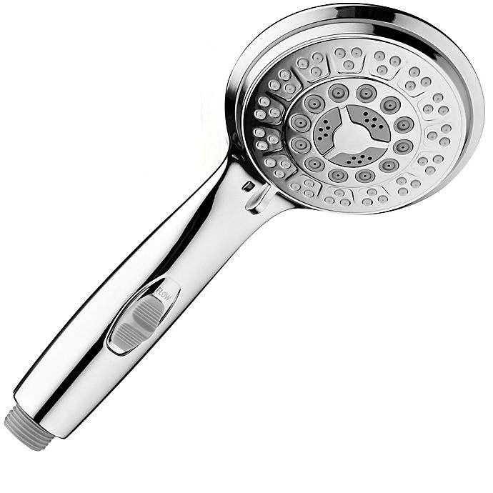 slide 1 of 5, RainSpa 9-Setting High-Power Ultra-Luxury Handheld Showerhead, 1 ct