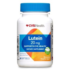 slide 1 of 1, CVS Health Natural Lutein, 60 ct