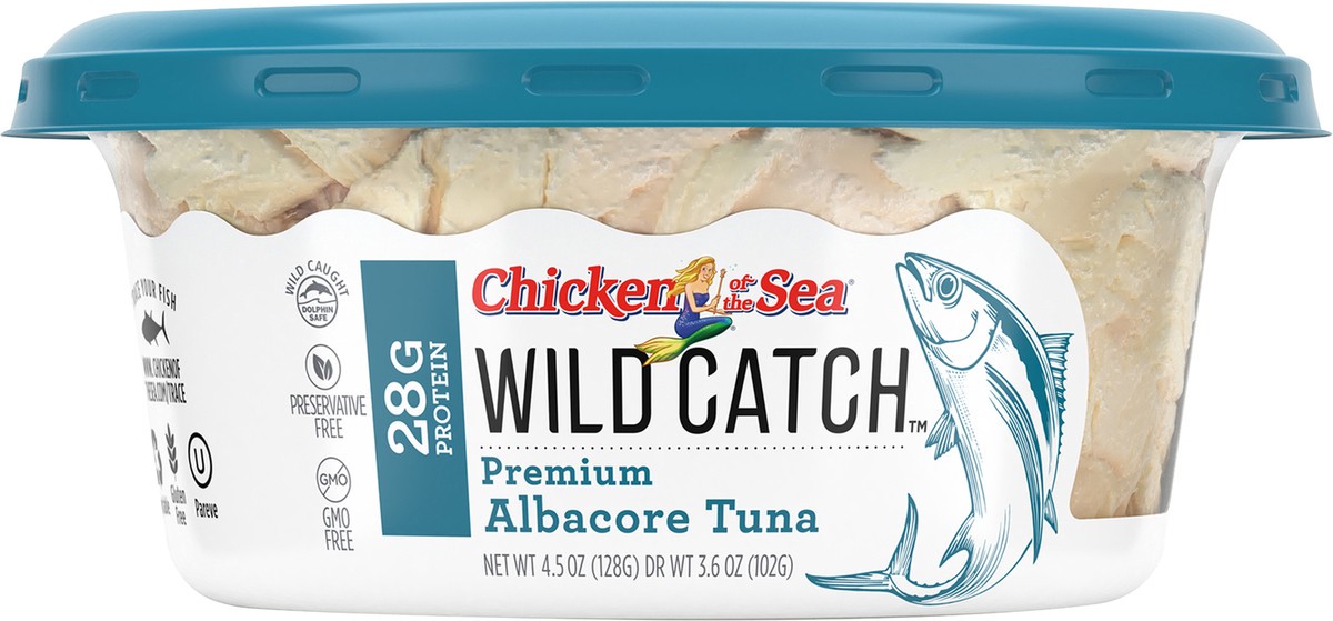 slide 4 of 9, Chicken of the Sea® Wild Catch™ albacore , 4.5 oz