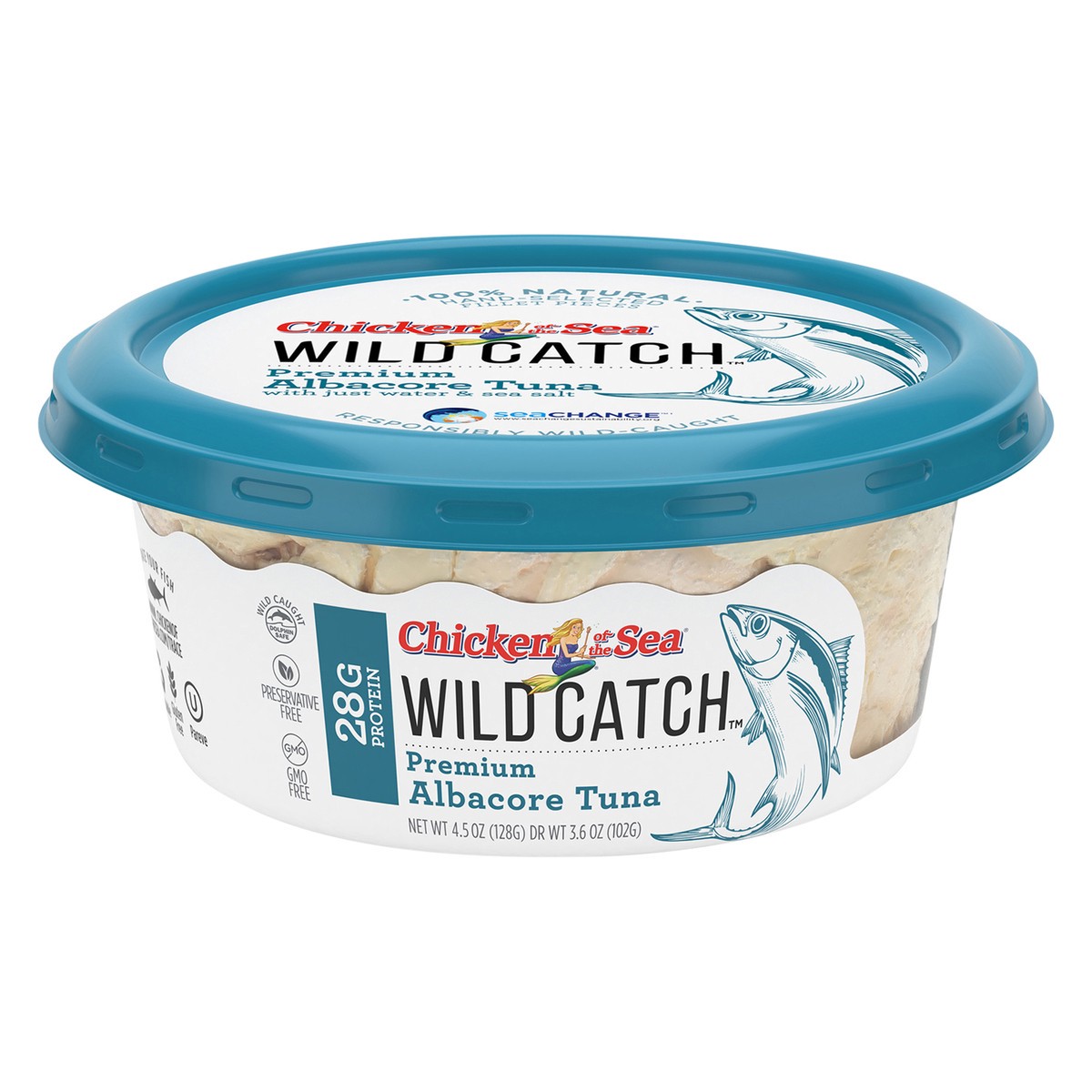 slide 6 of 9, Chicken of the Sea® Wild Catch™ albacore , 4.5 oz