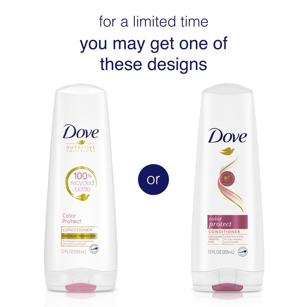 slide 4 of 6, Dove Color Protect Conditioner, 12 fl oz, 12 fl oz