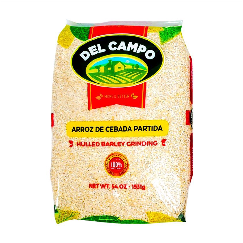 slide 1 of 1, Del Campo D/C Hulled Barley - 54 oz, 54 oz