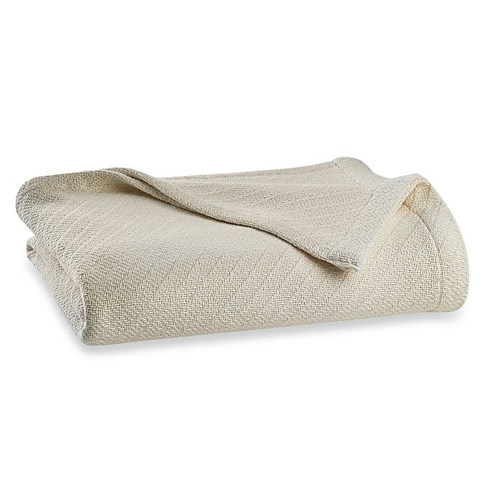 slide 1 of 1, Wamsutta Classic Cotton King Blanket - Ecru, 1 ct