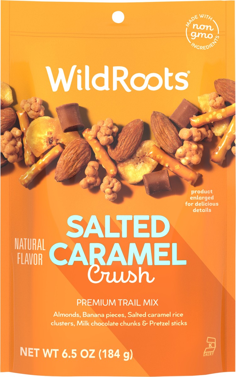 slide 3 of 3, WildRoots Salted Caramel Chocolate Banana Trail Mix, 6.5 oz