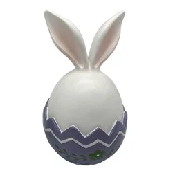Holiday Home Easter Dressed Bunny - Purple