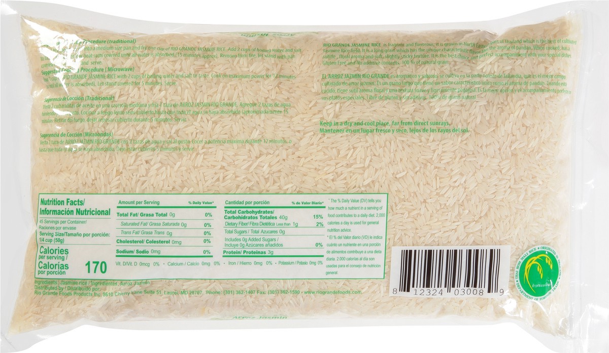 slide 5 of 14, Rio Grande Jasmine Rice 5 lb, 5 lb