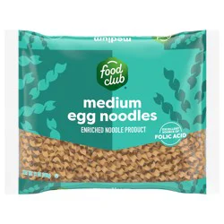 Food Club Enriched Noodle Product, Medium Egg Noodles