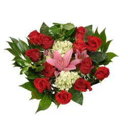 Bloom Haus Elegant Red Rose Boquet