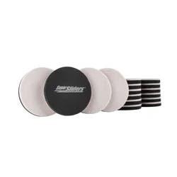 Super Sliders 2 1/2" Round Reusable Furniture Sliders, Beige