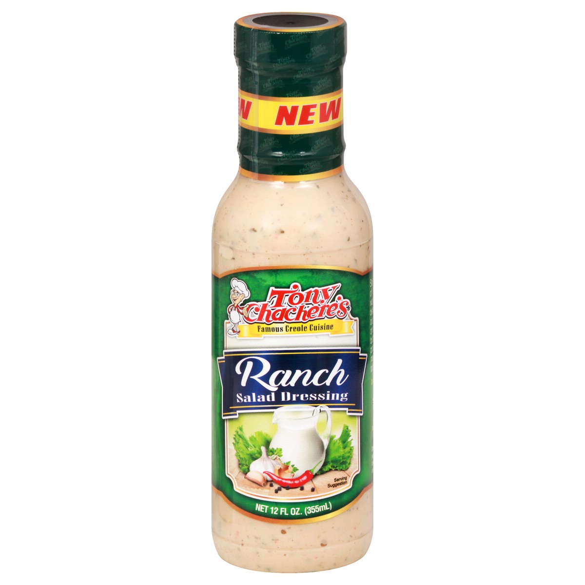 slide 11 of 11, Tony Chachere's Ranch Salad Dressing, 12 oz