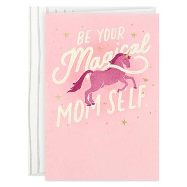 slide 1 of 1, Hallmark Good Mail Mothers Day Card (Magical Unicorn), 1 ct