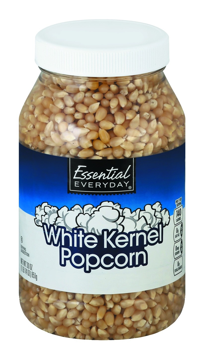 slide 1 of 1, Essential Everyday White Popping Corn, 30 oz