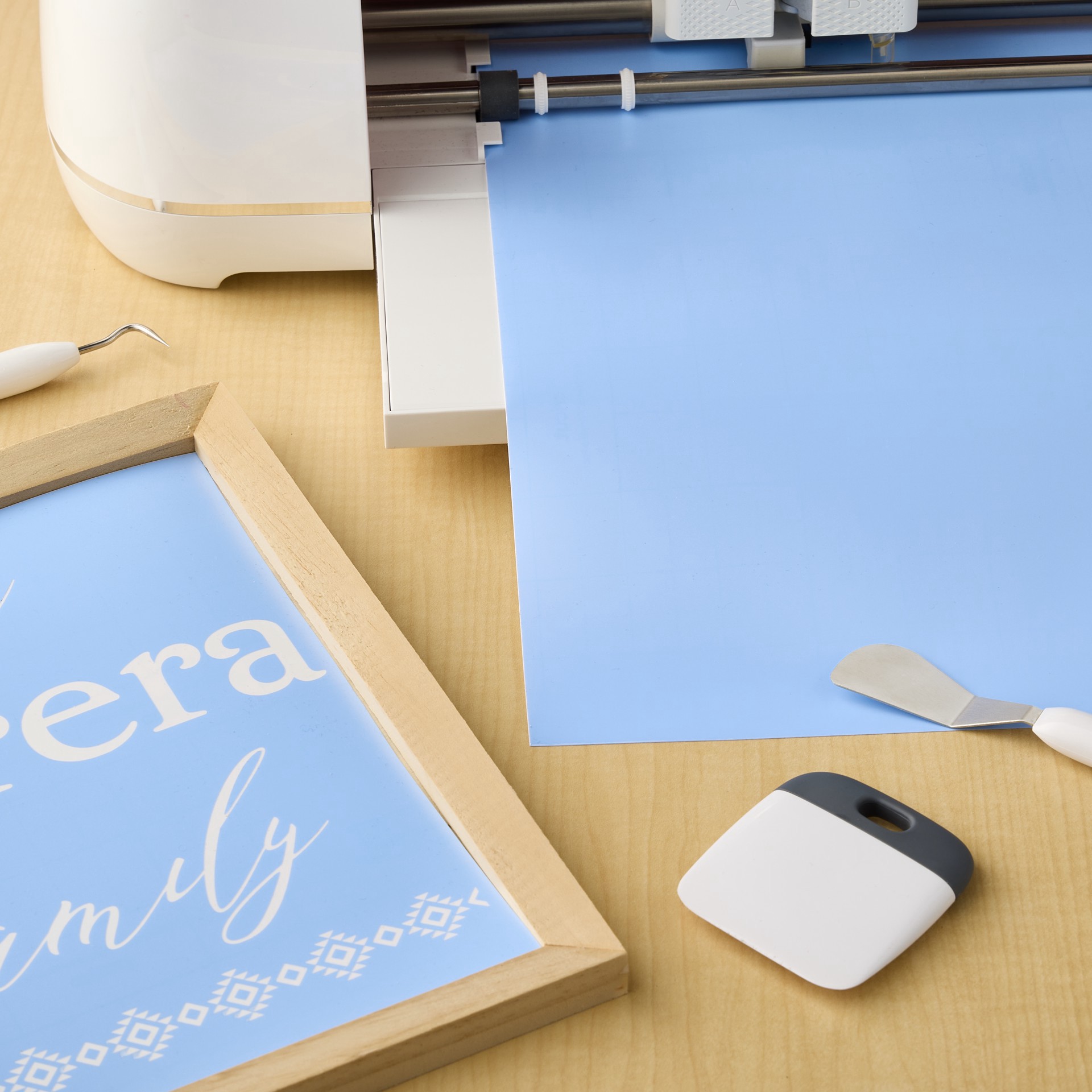 slide 2 of 10, Cricut Smart Stencil 12ft. Flexible Stencil Film, 13 in x 12 ft