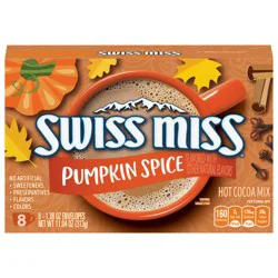 Swiss Miss Pumpkin Spice Hot Cocoa Mix - 8 ct